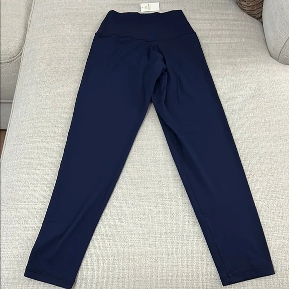 Aerie Navy Crossover High-Rise Leggings - Picture 3 of 4